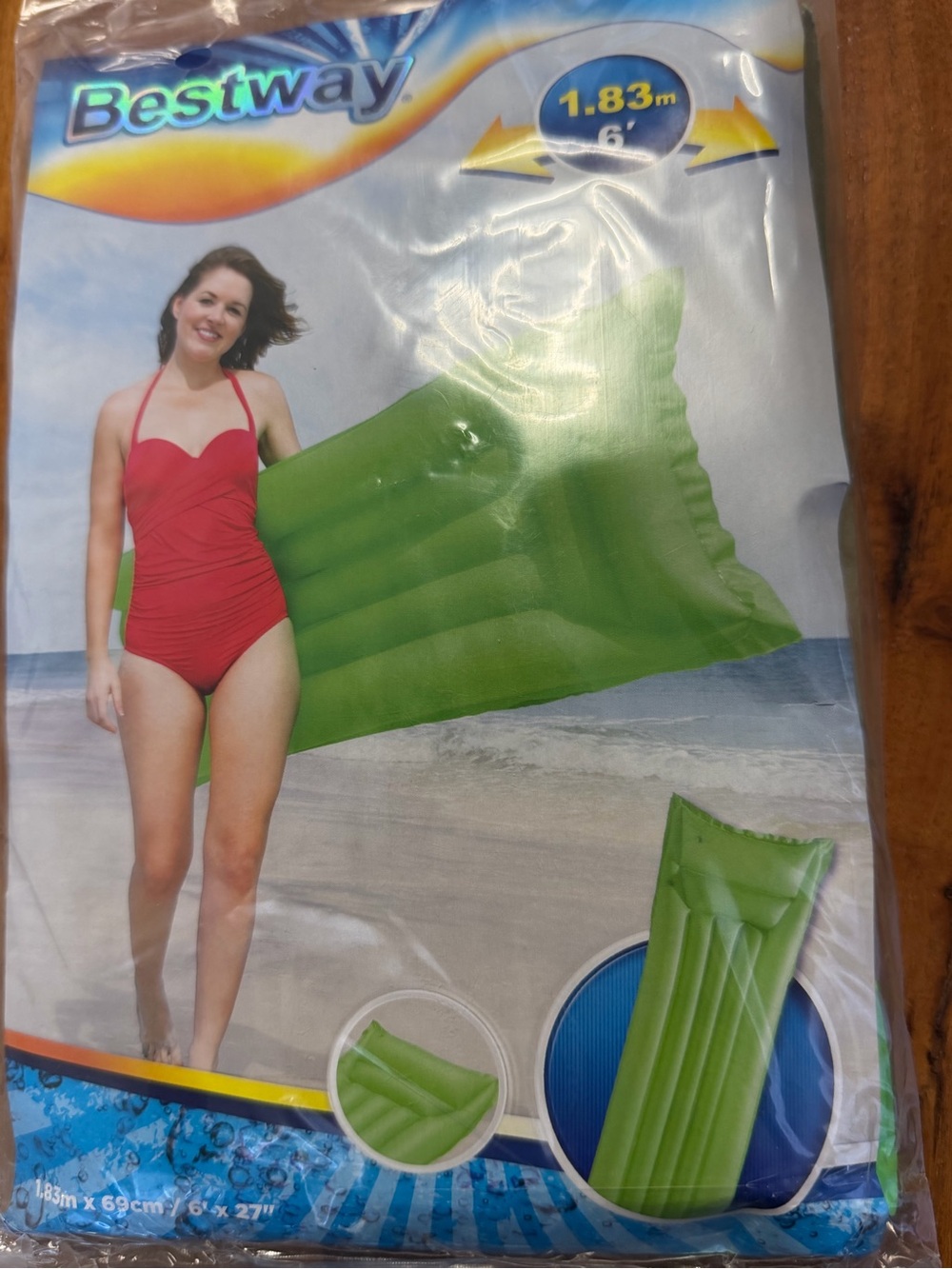adult One-Piece Swimming inflatable - Float - Green